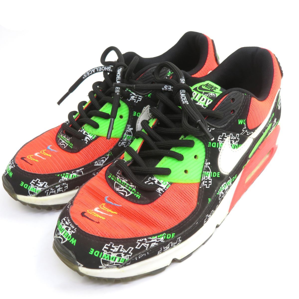 NIKE ナイキ WMNS AIR MAX 90 SE ウィメンズ エアマックス DA1342-013 US10.5/27.5cm 箱無 ※中古