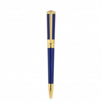 S.T. Dupont エス テー デュポン リベルテ ボールペン ブルー＆ゴールド 465222G