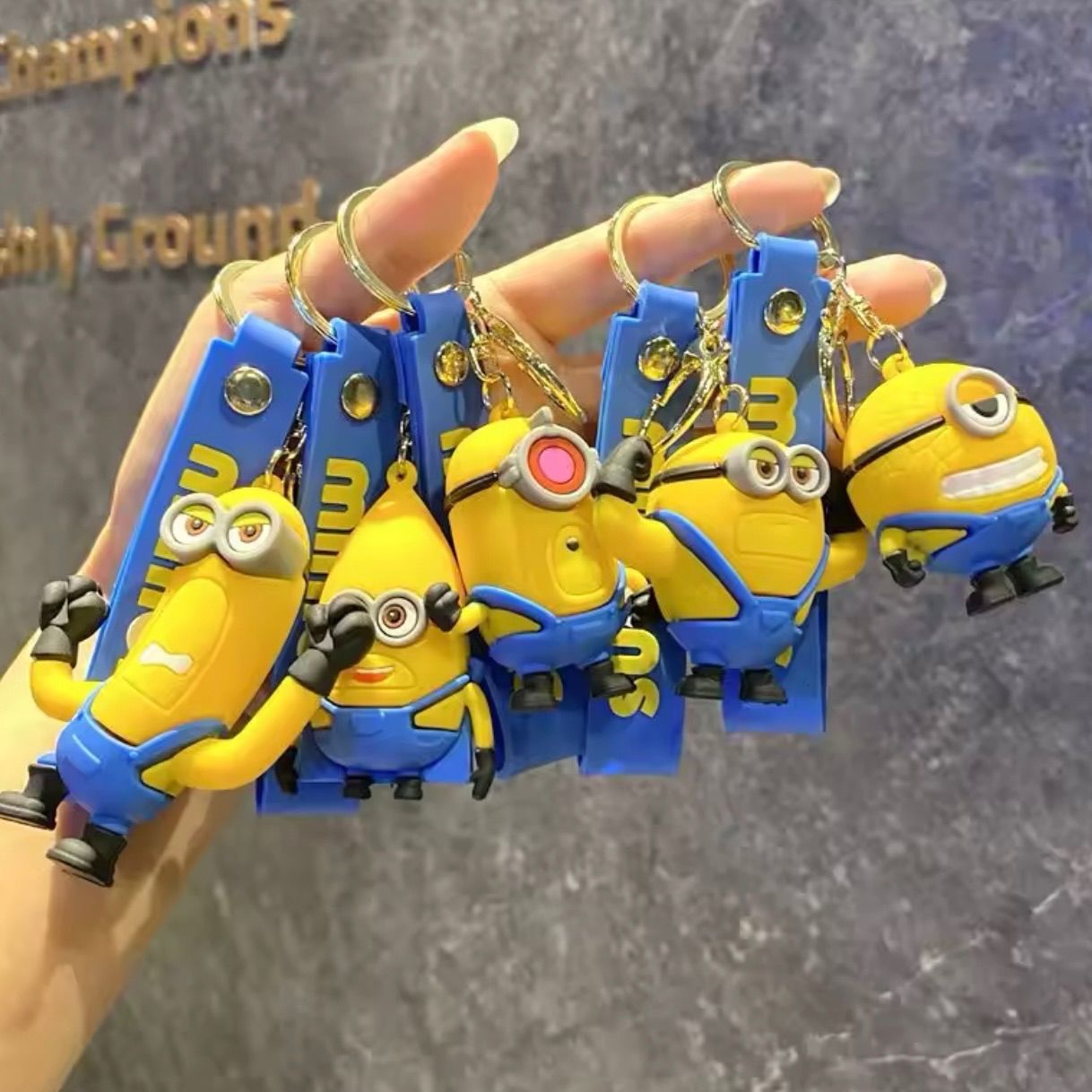 Minions ミニオンズ バットマンver キーホルダー ストラップ Minions ミニオンズ バットマンver キーホルダー ストラップ