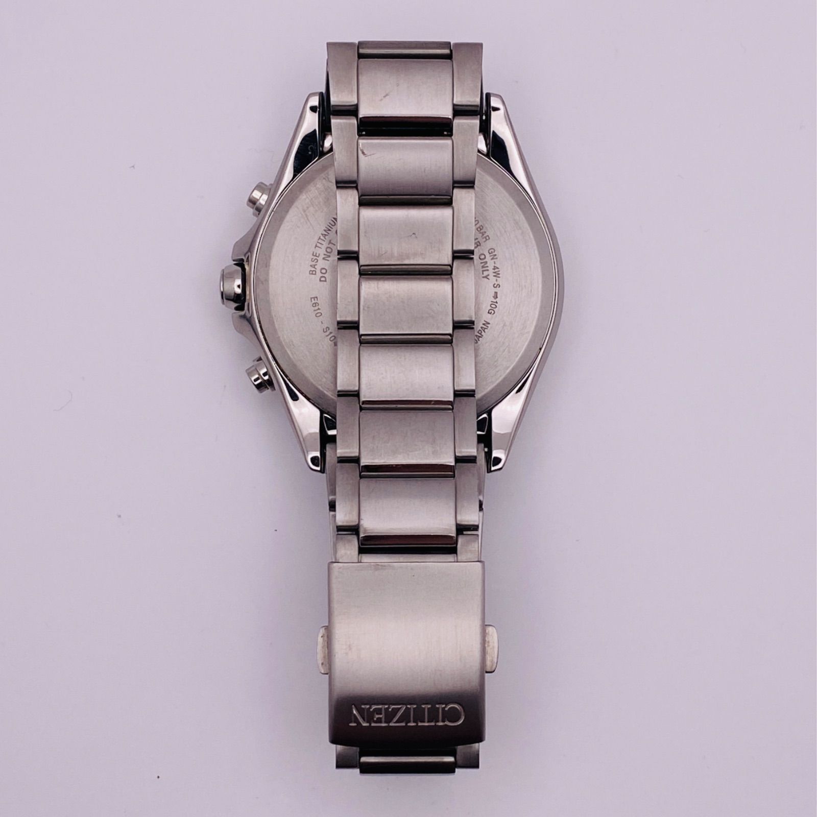 T332）美品 稼働品 CITIZEN シチズン 電波ソーラー ECO-DRIVE ATTESA 