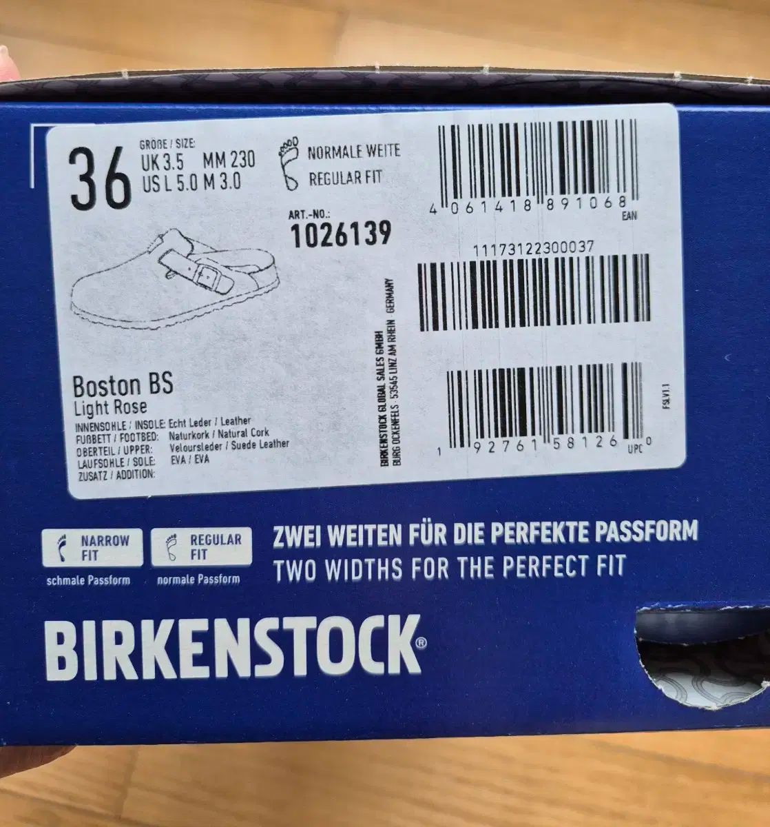 ビルケンシュトック ボストン