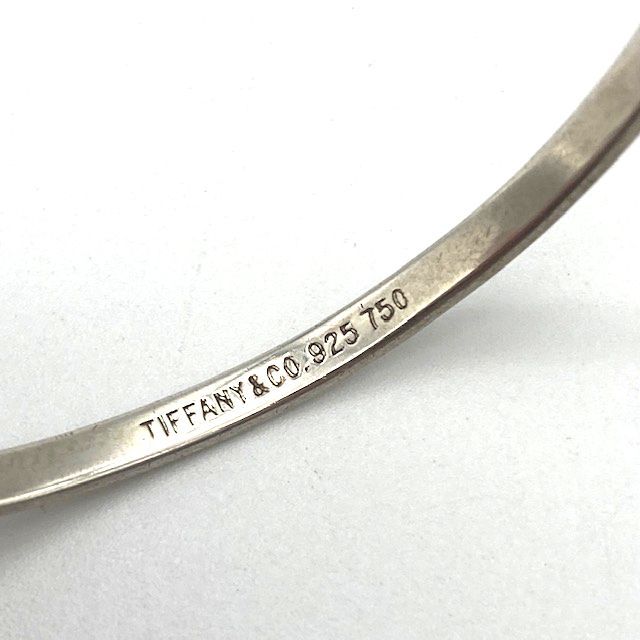 Tiffany & Co. ティファニー フック＆アイ バングル シルバー