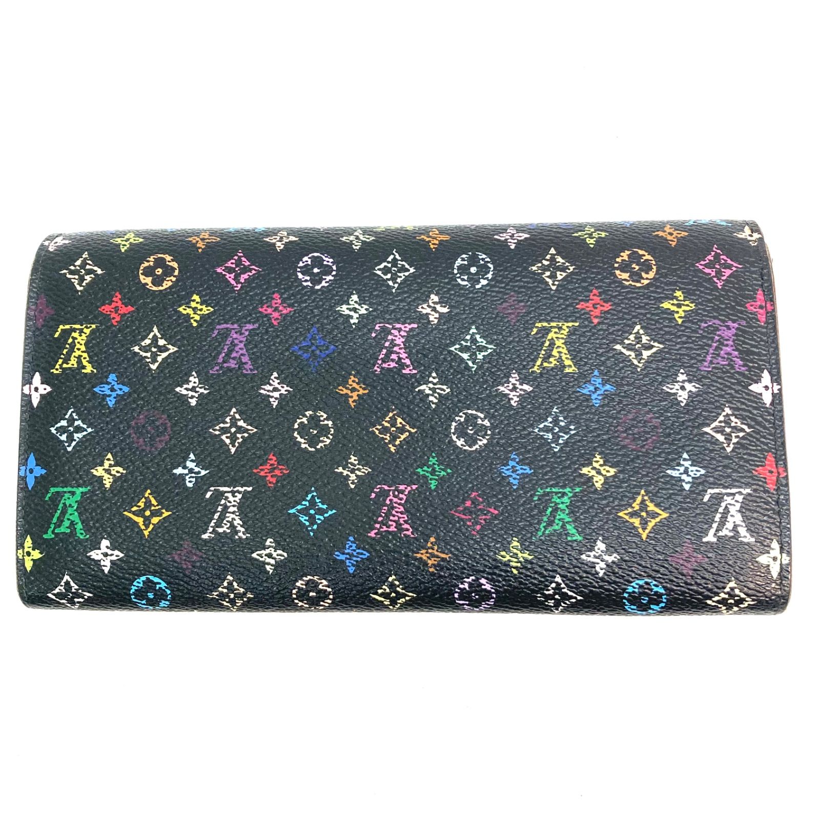 ◇LOUIS VUITTON◇ルイヴィトン モノグラムマルチカラー 長財布 ポルトフォイユサラ ブラック - メルカリ