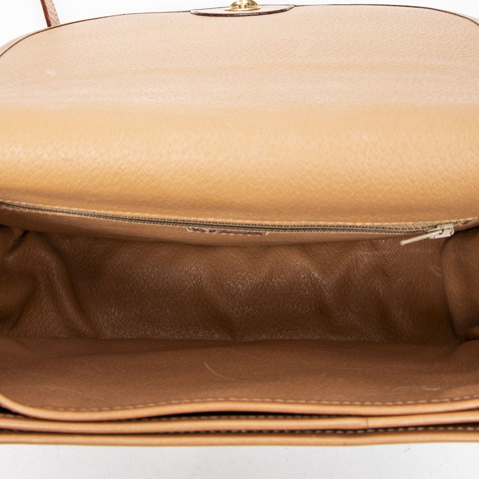 CELINE セリーヌヴィンテージ フラップ クロスボディ茶色マカダムPVCキャンバスA DECORATOM_COM_BR