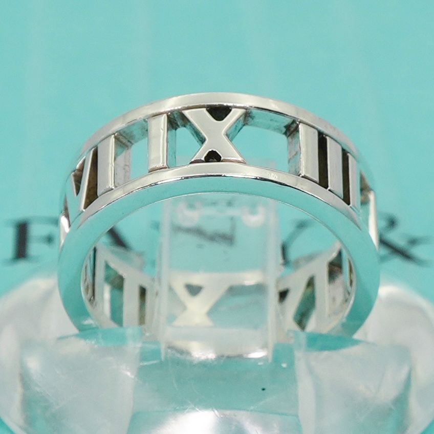 極美品8号 ティファニー オープン アトラス リング/24-5745S - メルカリ