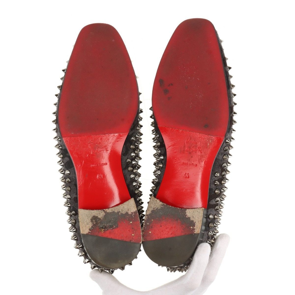 Christian Louboutin クリスチャンルブタン DANDELION SPIKES FLAT 