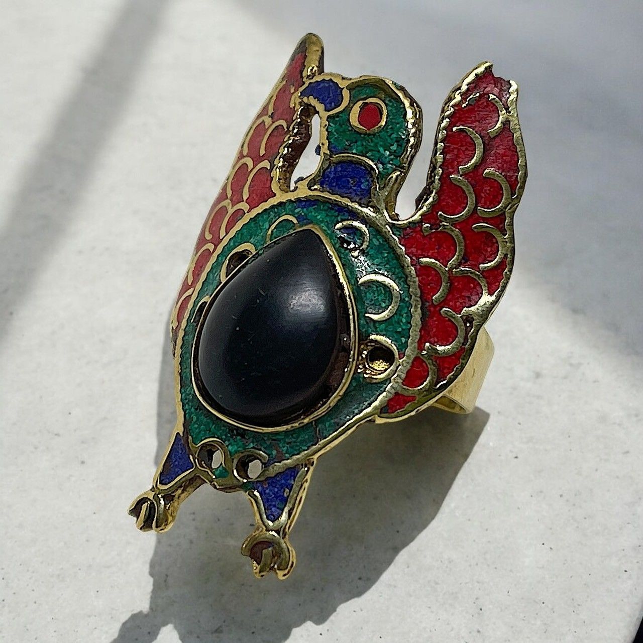 インディアンジュエリー　アンティークネックレス　一点物　ビンテージ Navajo Old pawn vintage Naja ナバホ オールドポーン