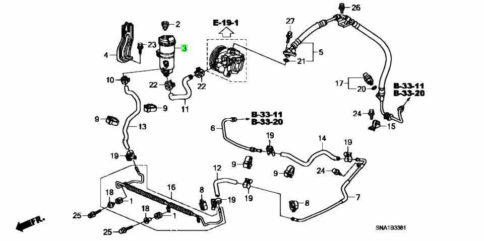 自動車 新品 ホンダ純正 シビック FD2 タイプR パワステ オイルタンク