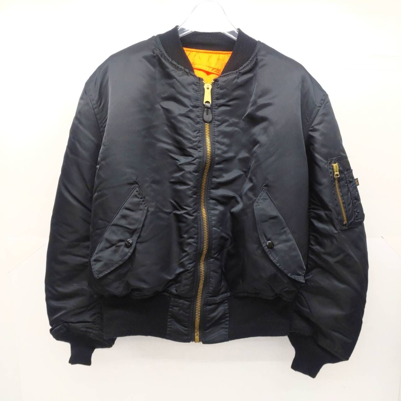 美品 ALPHA INDUSTRIES アルファインダストリーズ MA-1 フライト 