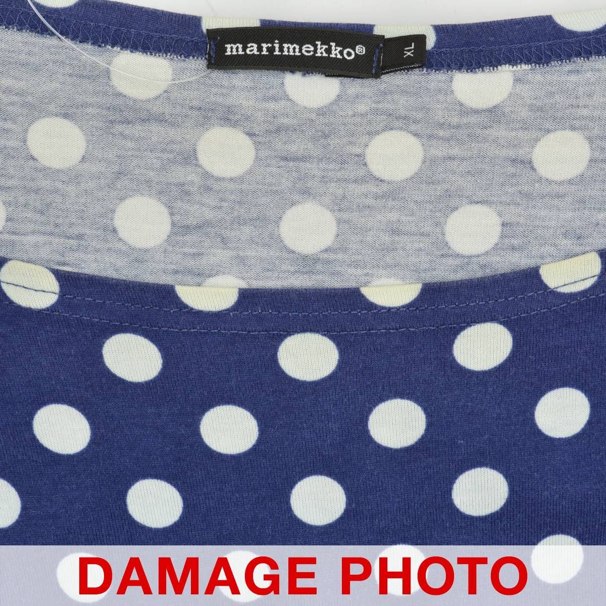 MARIMEKKO】KULA ドット七分袖ワンピース - メルカリ