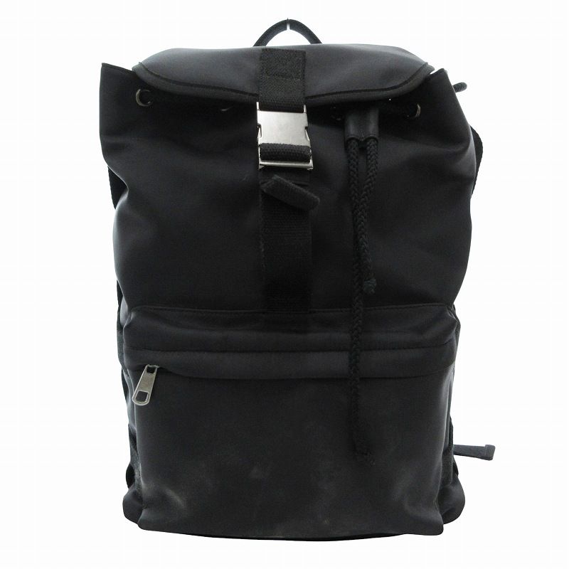 A.P.C. 黒 ナイロン リュック　美品 リュックサック デイバッグ ナイロン 黒 ブラック（2024/11/06