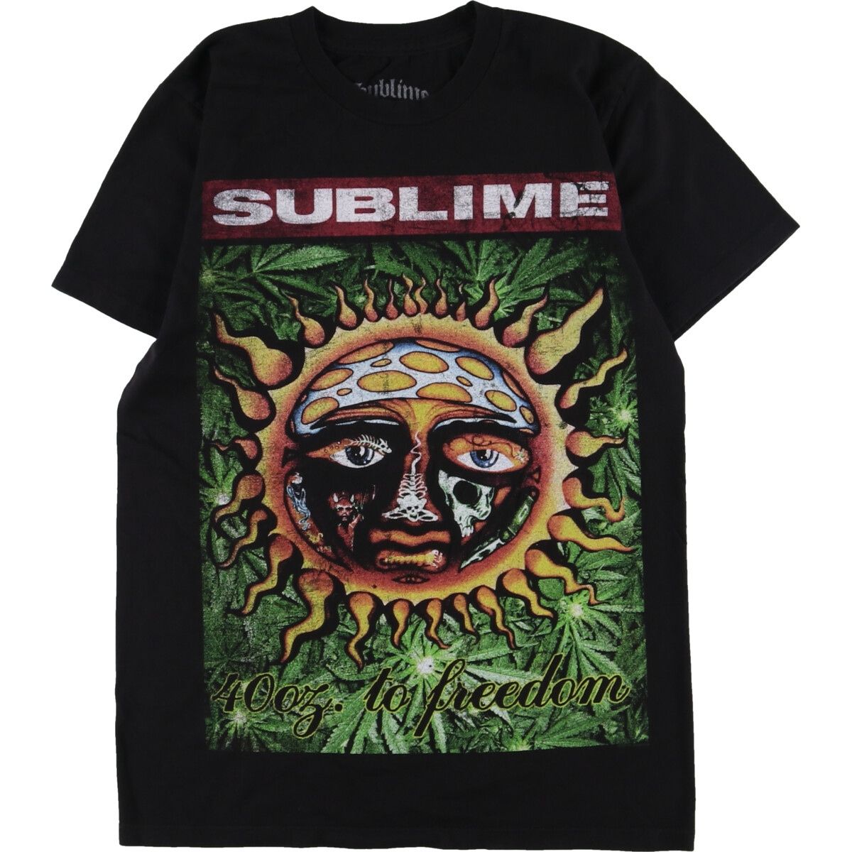 【新春セール】SUBLIME(サブライム)/40OZ.TO FREEDOM Sublime 40 Oz. to Freedom music print tee | sui