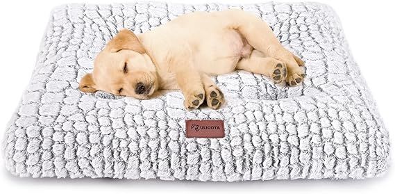 【在庫処分】ULIGOTA ペット用クッション 犬 猫 ベッド クッション マット ふわふわ 滑り止め 犬ベッド ペットマット 暖か 寒さ対策 ケージ クッション 室内用 秋冬用(60×45cm)