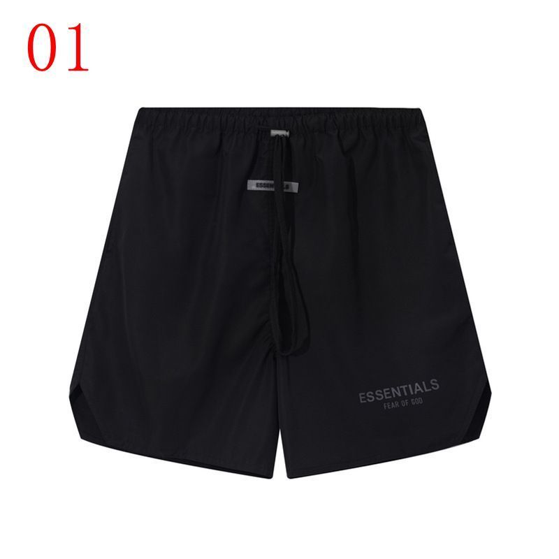 FOG ESSENTIALS ハーフパンツグレー Fear Of God Essentials ショートパンツ エッセンシャルズ 光るLOGO  Sweat Shorts 春夏 夏 リフレクター LOGO ハーフパンツ 短パン ナイロン 男女兼用 8012 - メルカリ