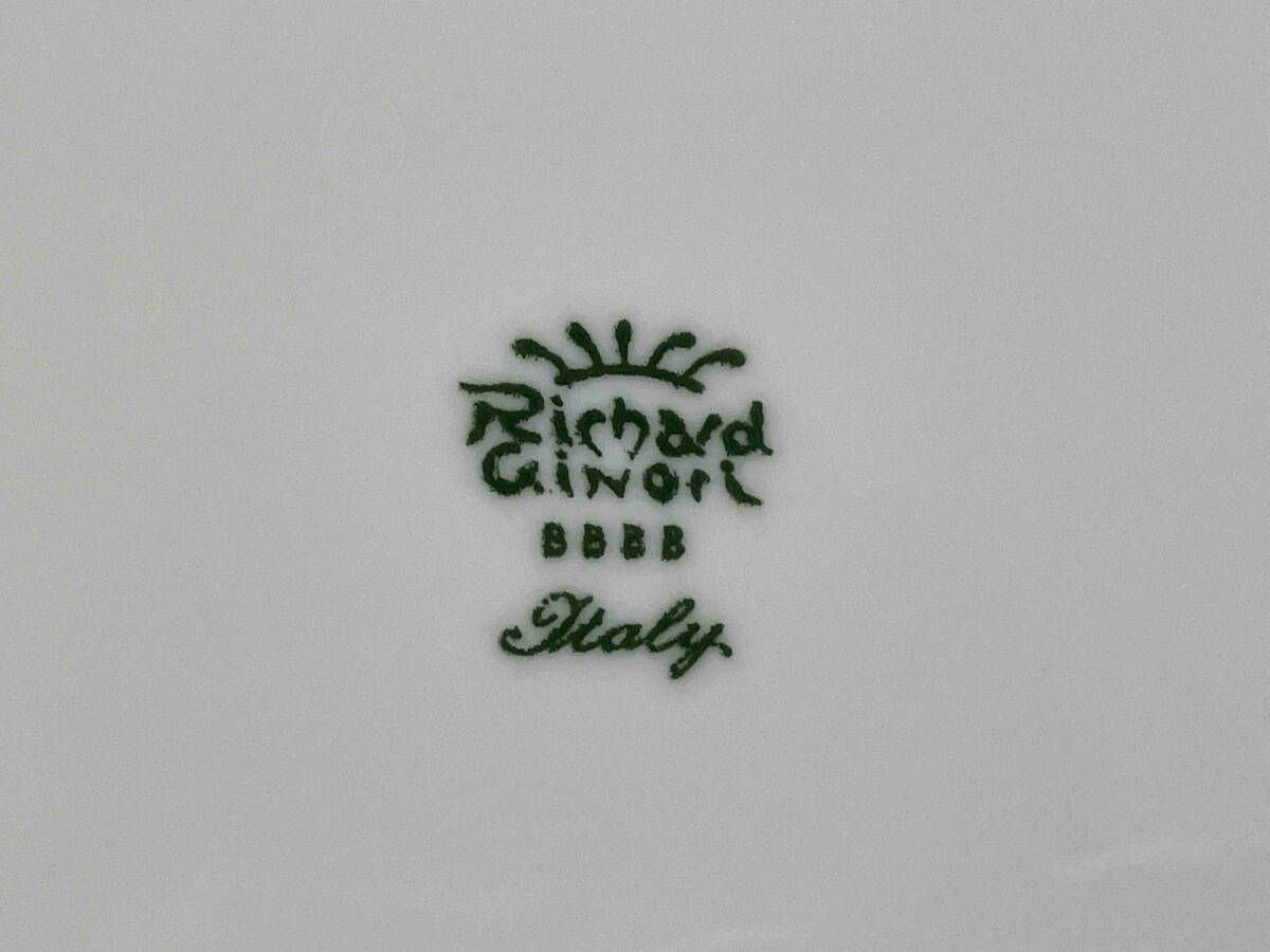 リチャードジノリ アンティコチェリー プレート3枚セット Amazon.co.jp: リチャードジノリ アンティコチェリー プレート