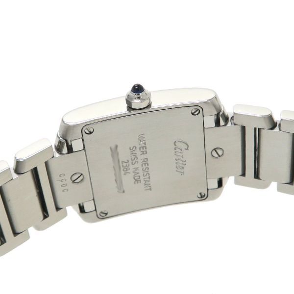 カルティエ タンクフランセーズSM W:20×H:25mm W51008Q3 レディース  