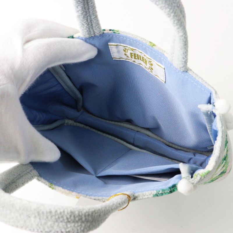 未使用 定価16500円 2025SS フェイラー FEILER ピュールミュゲ バッグ 