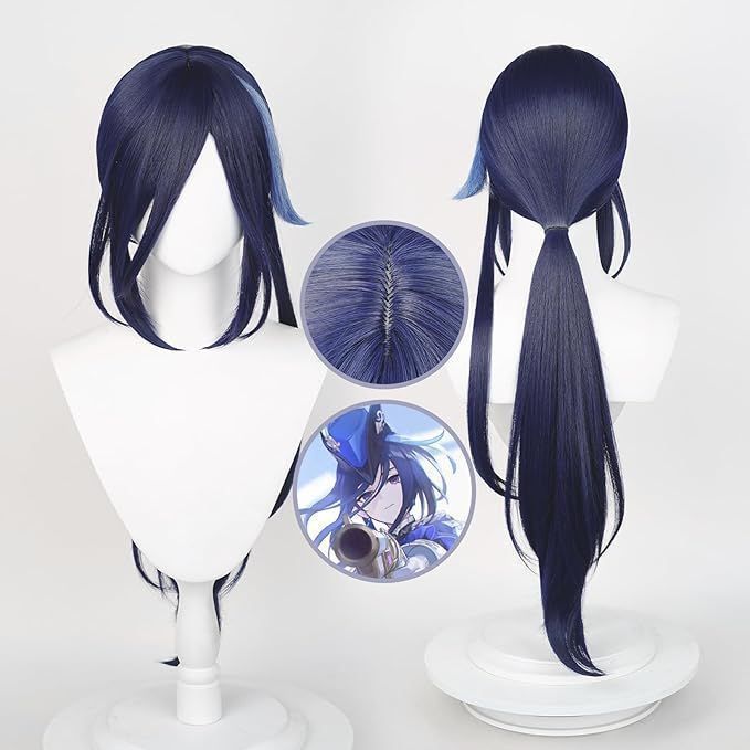 原神 クロリンデのウィッグコスプレ げんしん アクセサリー ウィッグu0026衣装セット追加購入可 コスチューム cosplay 演出服 舞台装 クリスマス 学園祭 プレゼント 化祭 ハロウイーン パーテ