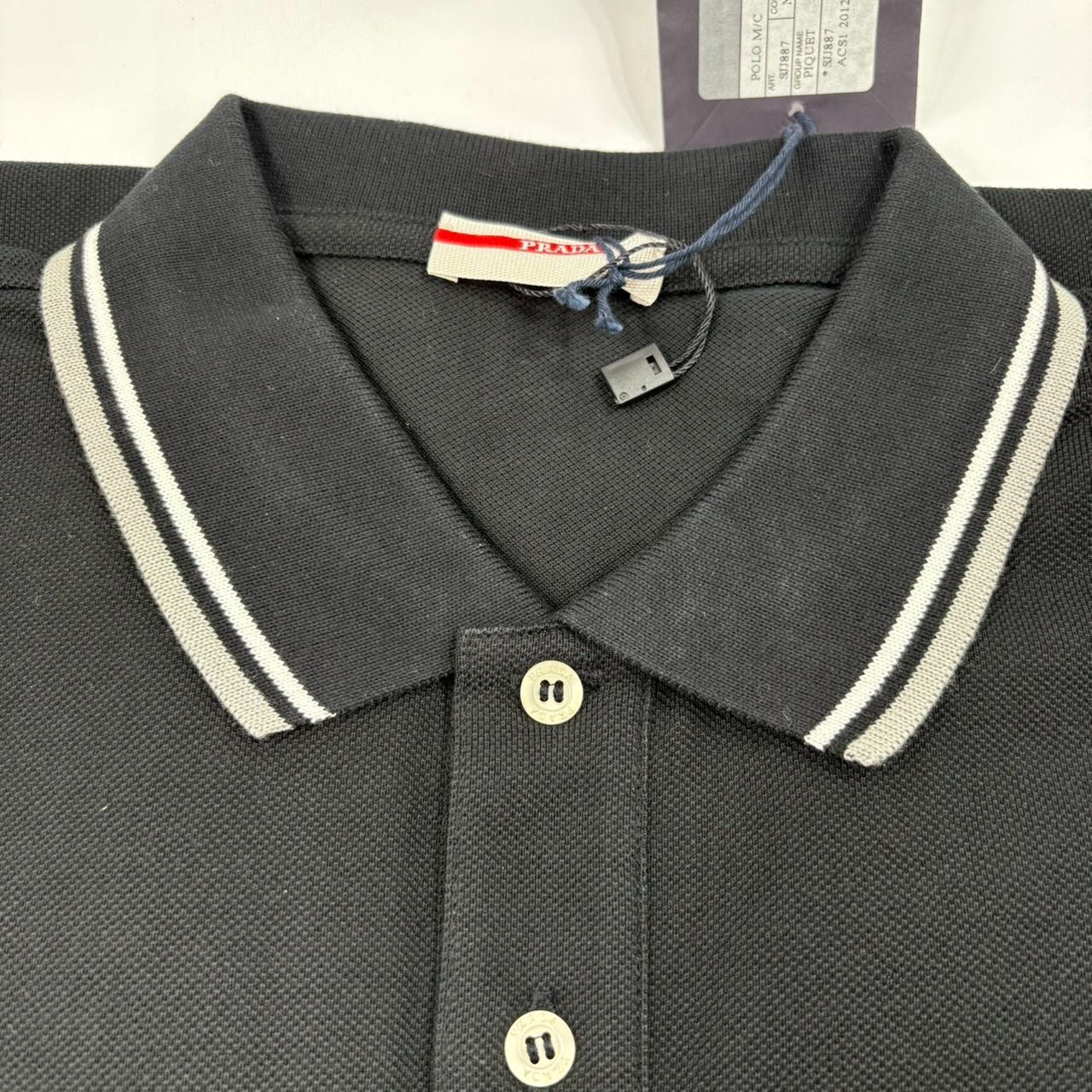 未使用品!!1点限り!!】 PRADA プラダ スポーツ ポロシャツ XLサイズ 