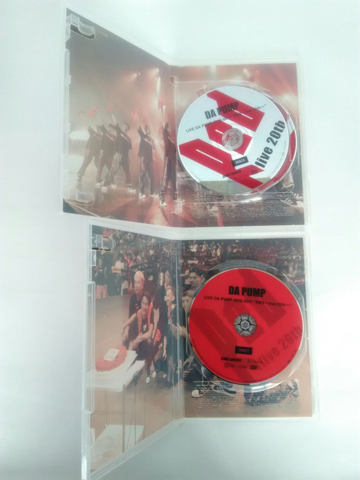 DA PUMP / RED live 20th 初回限定盤 DVD LIVE DA PUMP 2016-2017 “RED ～live 20th～