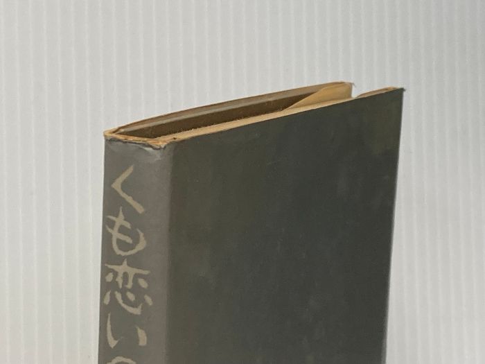 くも恋いの記―かなしみの人生論 (1967年) 青春出版社 水上 勉※イタミ有 