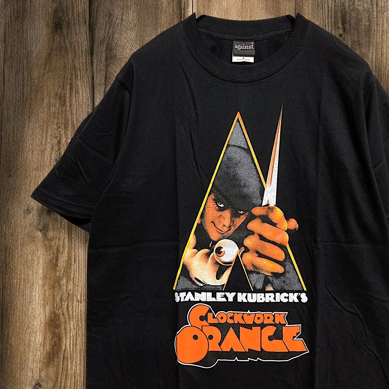 ⭐︎ ムービー Tシャツ クロックワークオレンジ CLOCK WORK ORANGE 