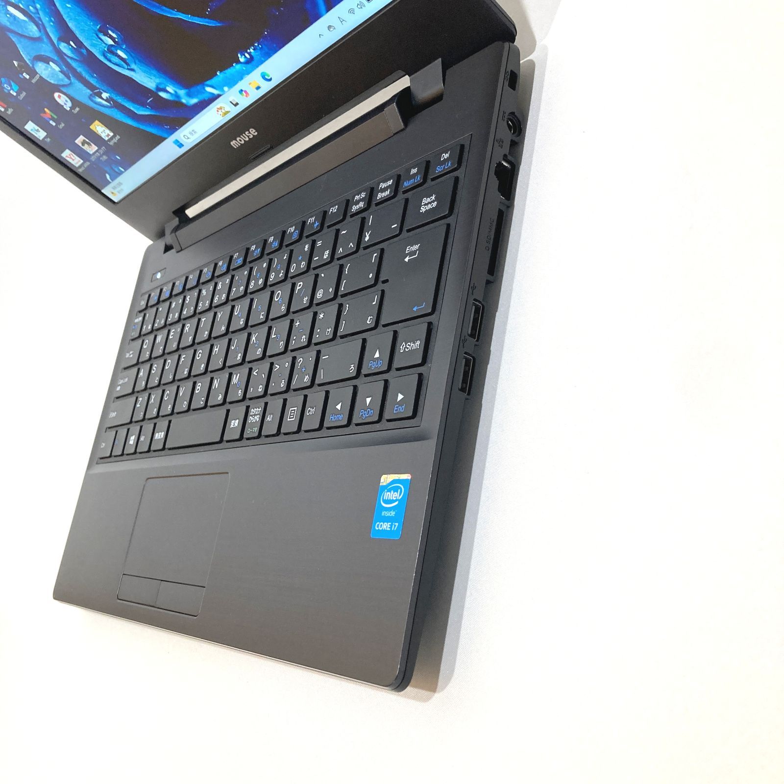 初心者✨超速i7・大容量SSD・薄型◇黒◇すぐ使えるノート