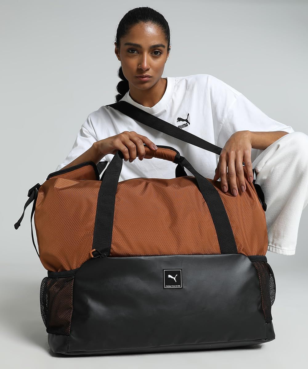[プーマ] ダッフルバッグ トレーニング スポーツバッグM 090415 24年春夏カラー ティーク(02) [24年春夏カラー ティーク(02)]