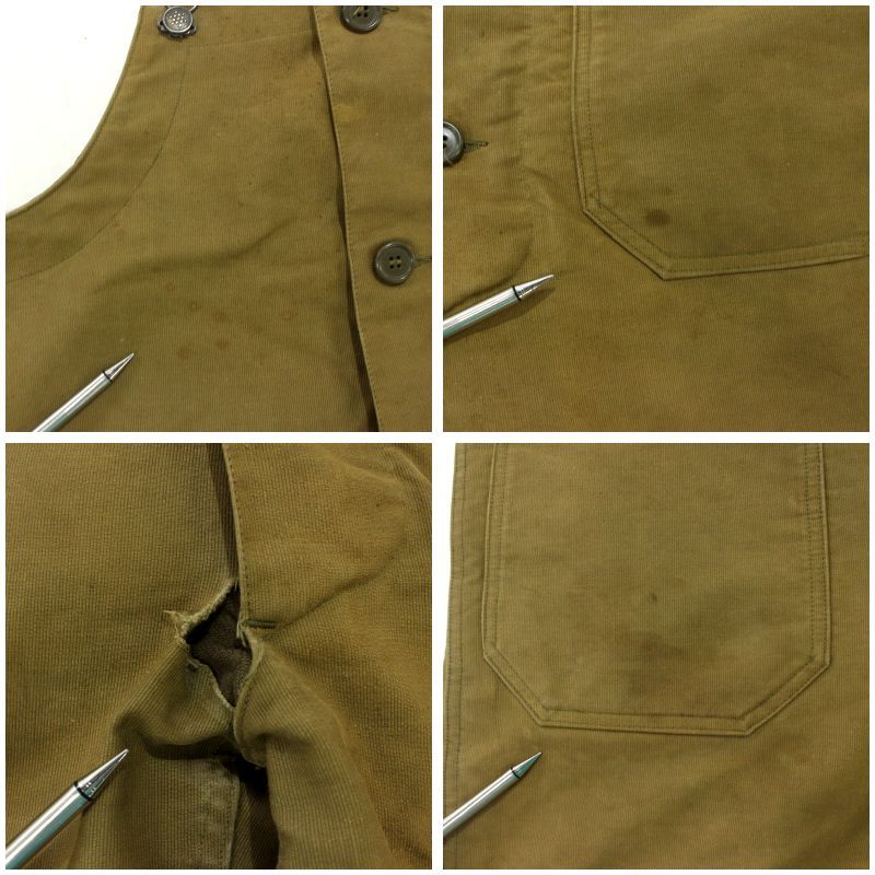 40s USA製 vintage U.S.NAVY 13スター N-1 デッキパンツ メンズ 表記M