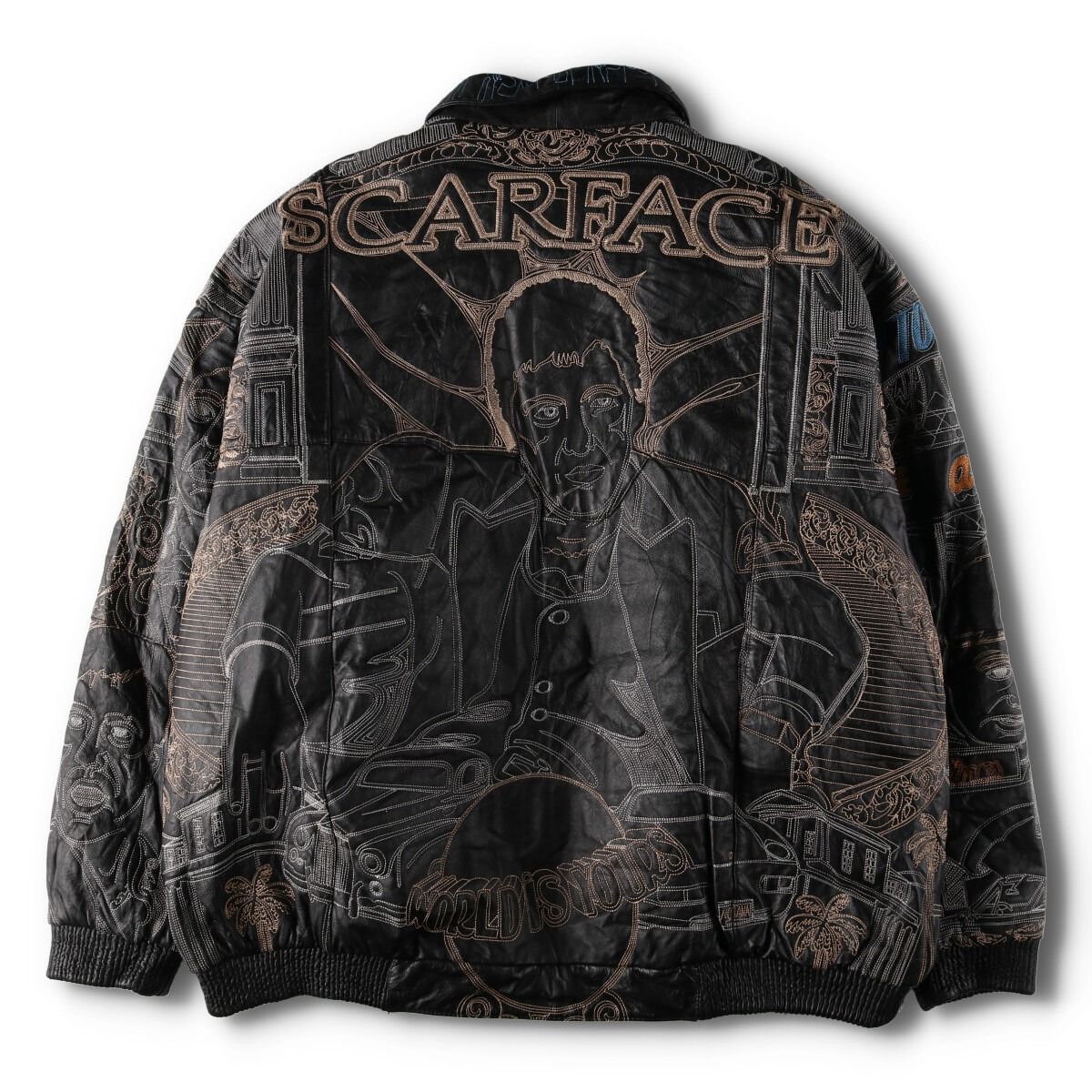 古着 ビッグサイズ 90~00年代 スカーフェイス SCARFACE 総柄 古着 ビッグサイズ 90~00年代 スカーフェイス SCARFACE 総柄