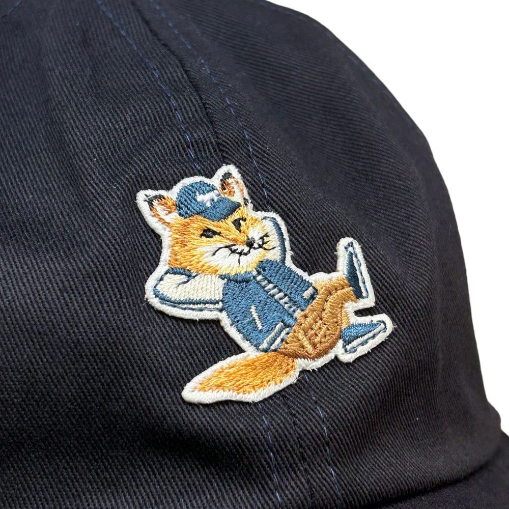 新品 MAISON KITSUNE ドレスド フォックス ベースボール キャップ