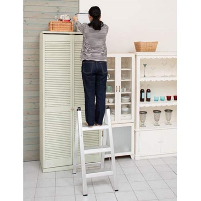 アルインコ 薄型踏台 SS-80A 3段 シルバー 最大使用質量100kg 折りたたみ式 脚立 HRDEVELOPMENT_JP