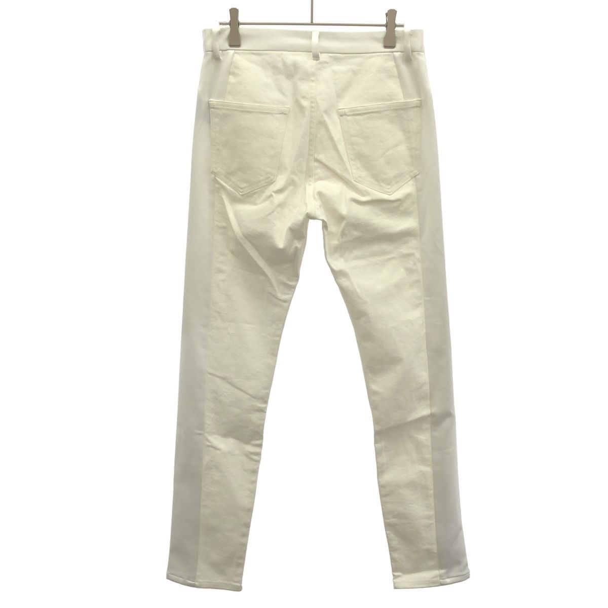 UNDER COVER アンダーカバー クラッシュ加工切替デニムスキニーパンツ UCW1508 ホワイト 2