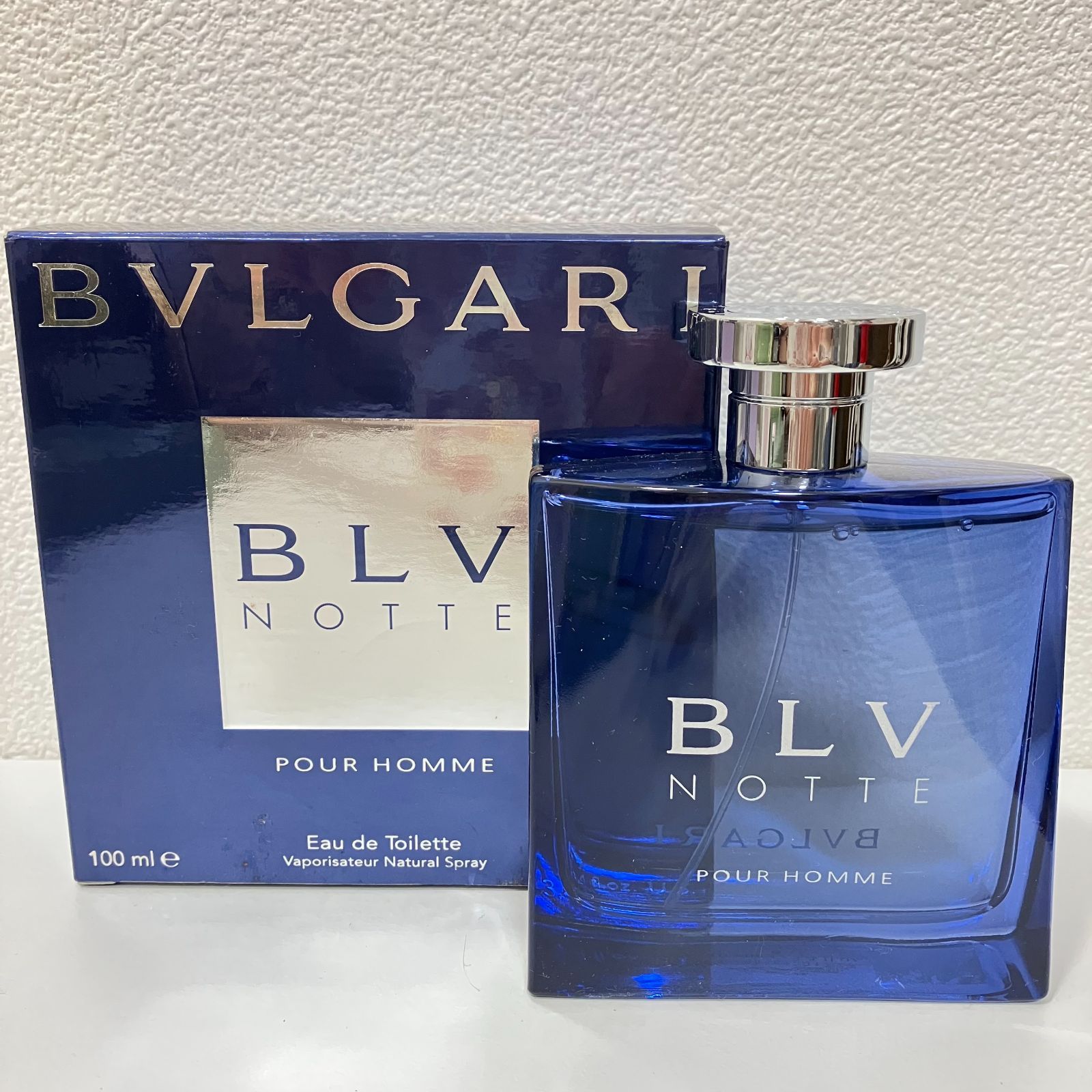 期間限定３０％ＯＦＦ！ BVLGARI ブルガリ ブルー プールオム 100mL 残