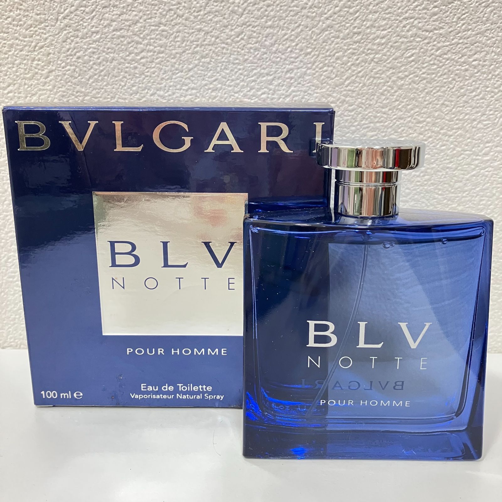未使用BVLGARI 香水 ブルガリ ブループールオム オードトワレ