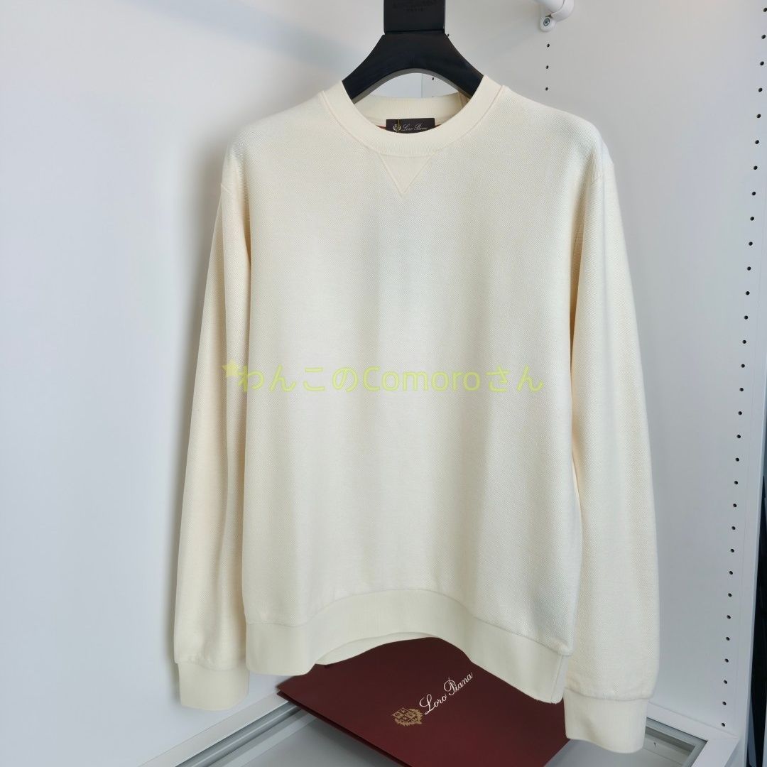 ホワイトM～2XL【送料無料】Loro Pianaロロピアーナ メンズ