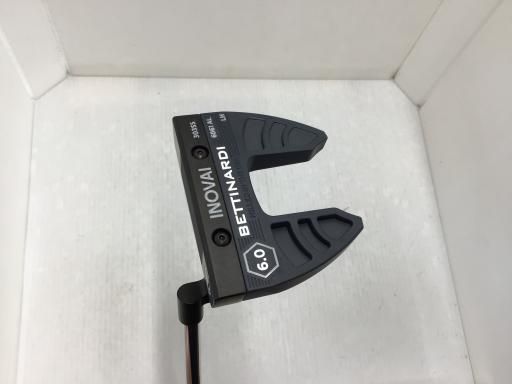 ベティナルディ BETTINARDI INOVAI REV 6.0 2025 PLUMBER 34インチ レフティ パター PT スチール フレックスその他 メンズ 男性用 左利き レフティ 左用 Bランク ゴルフクラブ
