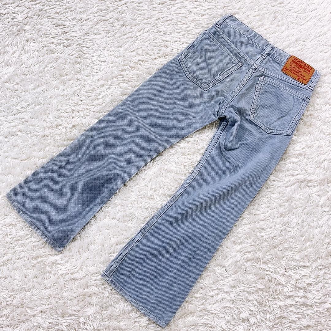 美品 DENIM＆DUNGAREE ボトムス 8 ブルー 良品 デニムダンガリー