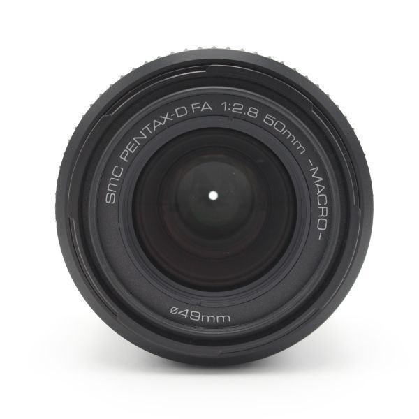 PENTAX50mm MACRO単焦点マクロレンズ (本体) □美品□ PENTAX 単焦点マクロレンズ DFA MACRO 50mmF2.8 K