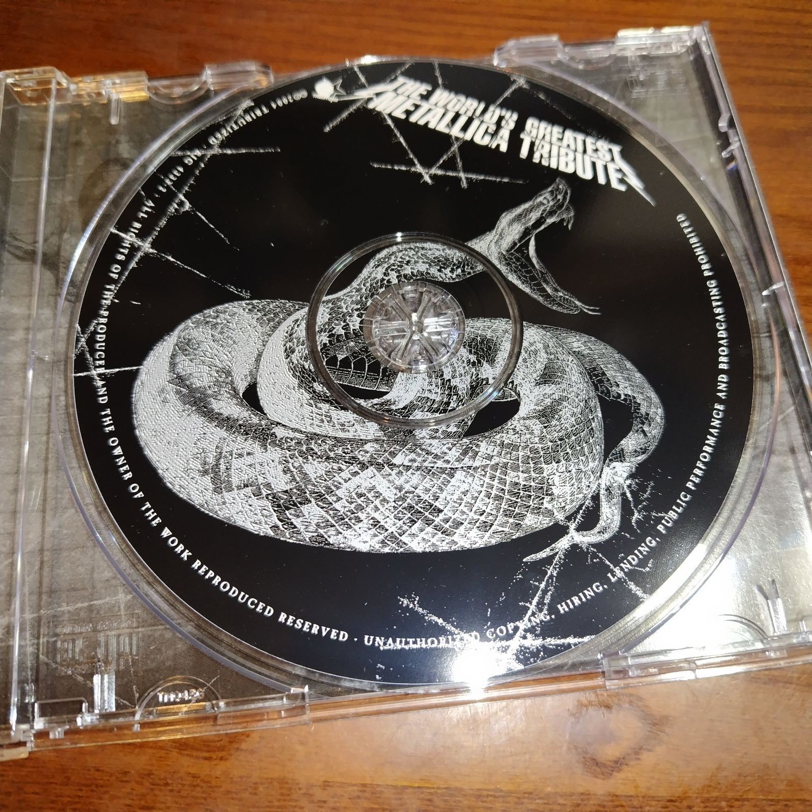 V.A.「THE WORLD'S GREATEST ,METALLICA TRIBUTE」輸入盤中古CD ヘヴィ