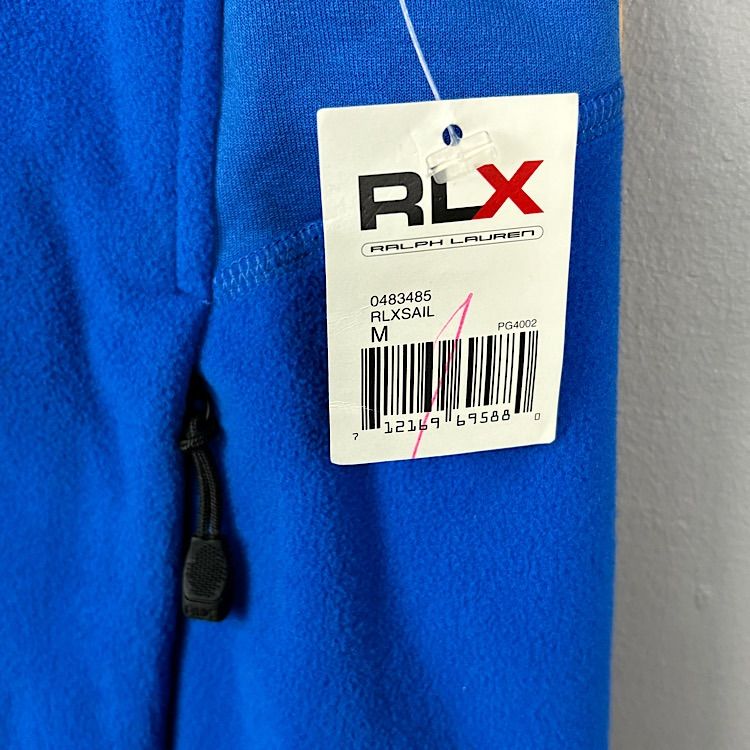新品未使用 RLX RALPH LAUREN ラルフローレン フリースベスト ジップ