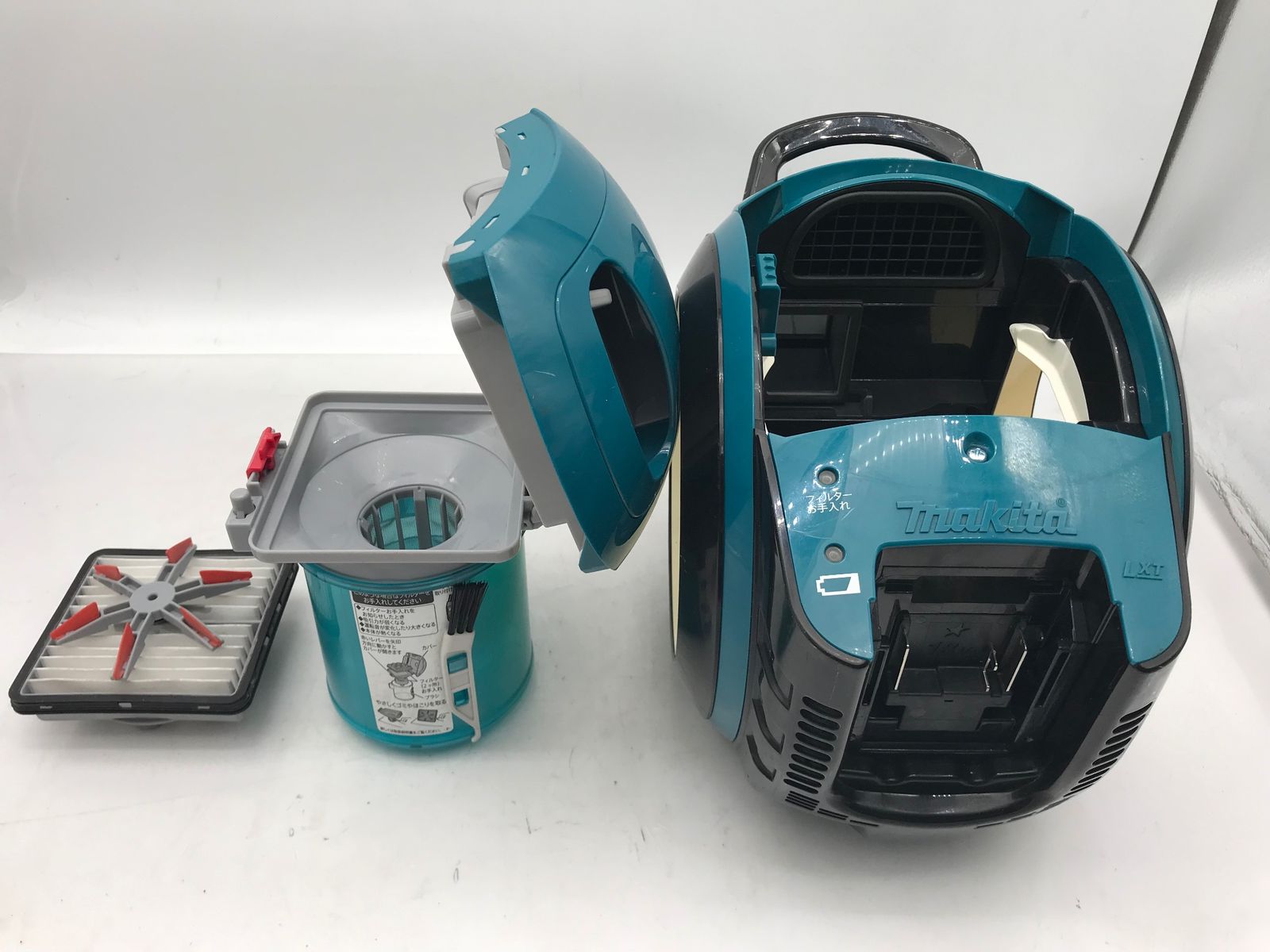 中古品】☆Makita/マキタ 充電式サイクロンクリーナ本体のみ CL501DZ 