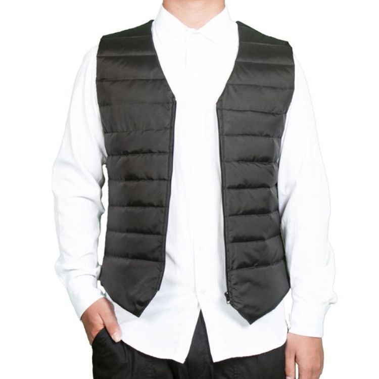 ダウンベスト メンズ 軽量 暖かい Vネック フロントジッパー 前開き インナーダウン インナーベスト ダウン90％ 中綿ベスト ジレベスト ノースリーブ アウター ダウンジャケット wxn10281