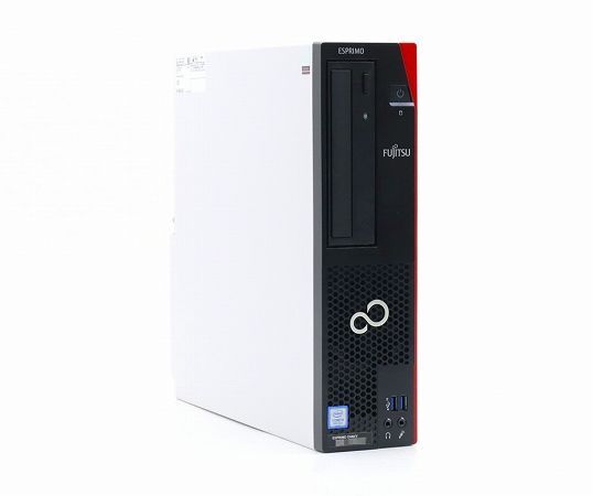 富士通 ESPRIMO D588/V Core i3-8100 3.60GHz 8GB 128GB(SSD) DisplayPort/DVI-D出力 DVD+-RW Windows11 Pro 64bit 中古