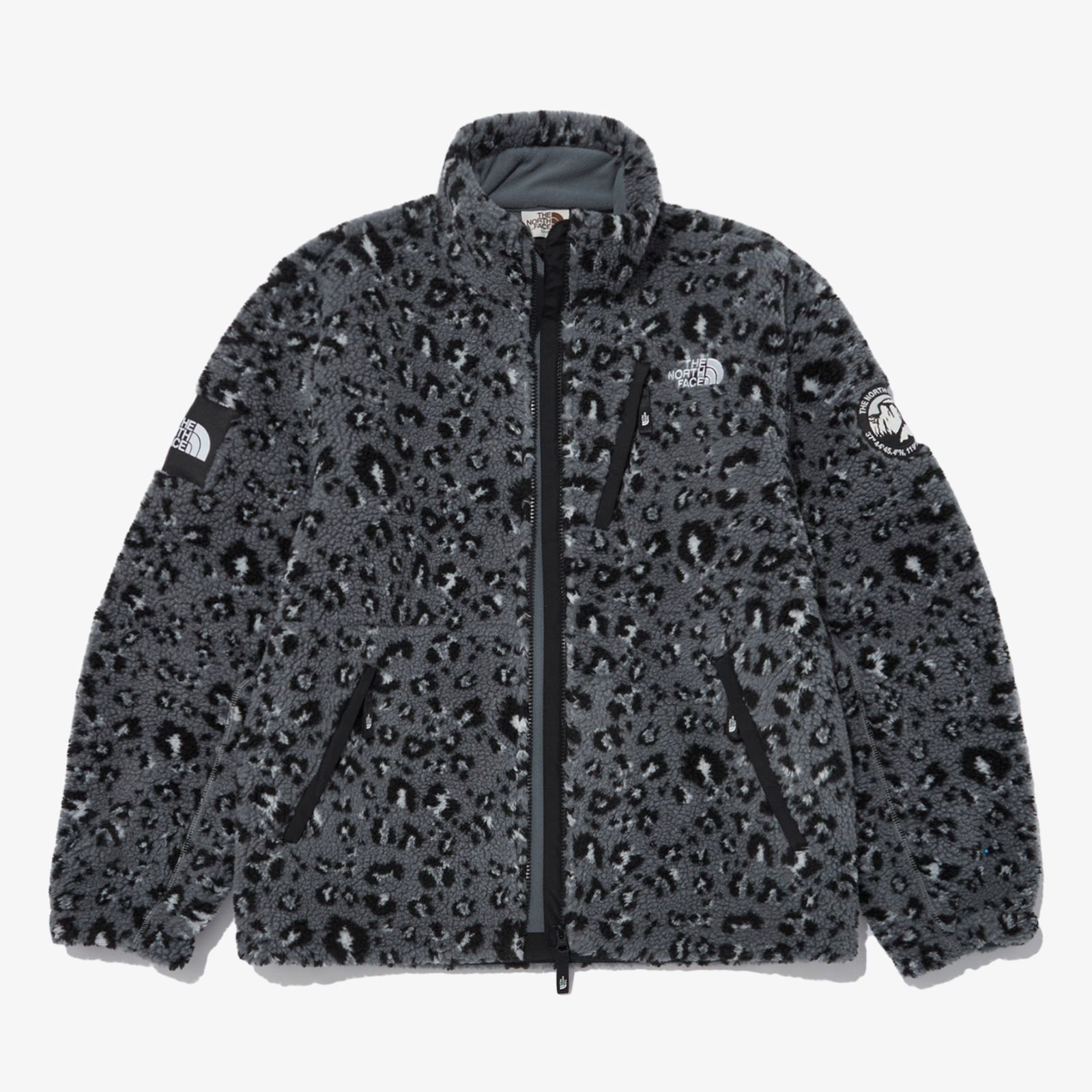 ノースフェイス フリースジャケット 2XL レオパード NOVELTY RIMO FLEECE ホワイトレーベル NJ4FN51k