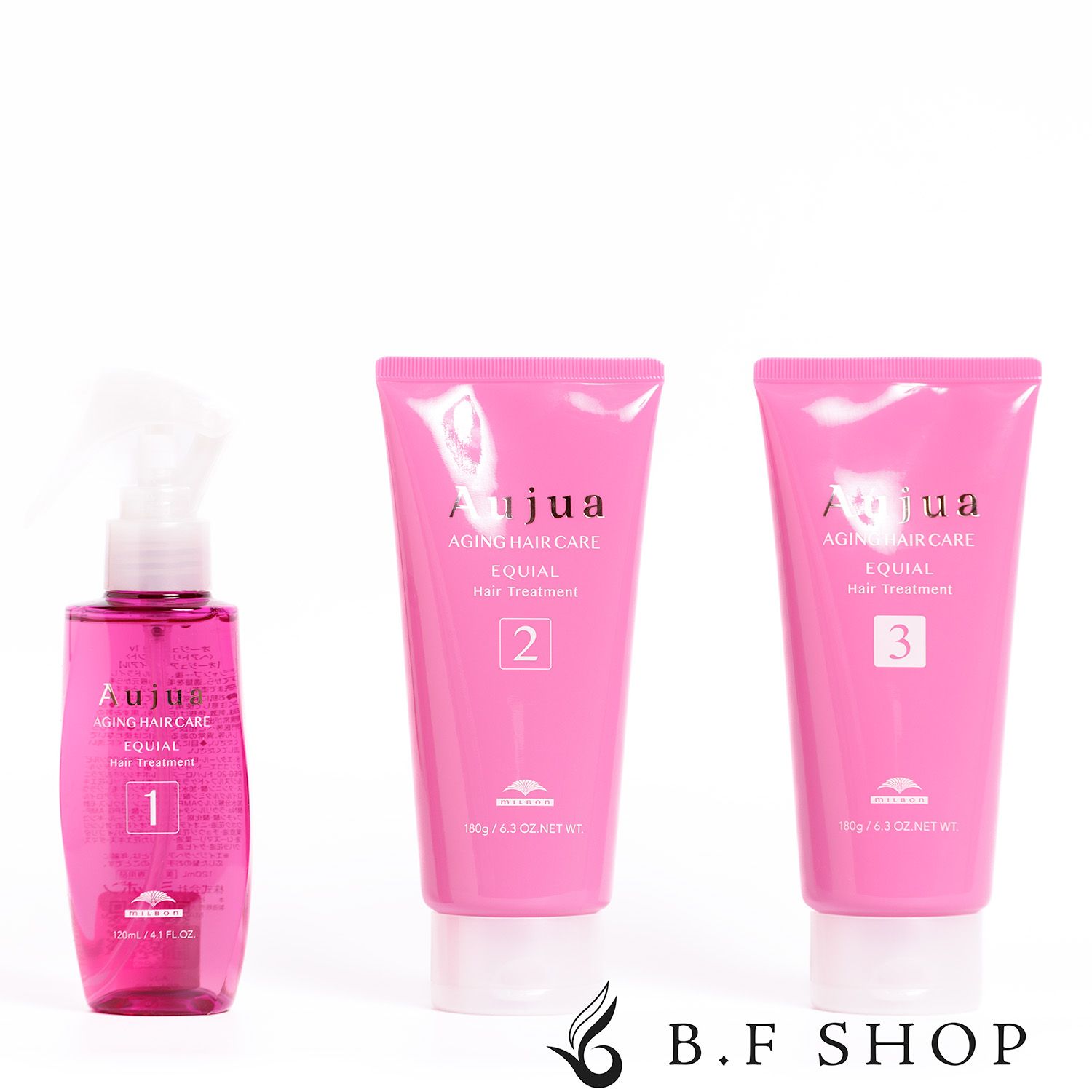 オージュア エクイアル シャンプー&トリートメント4個セット