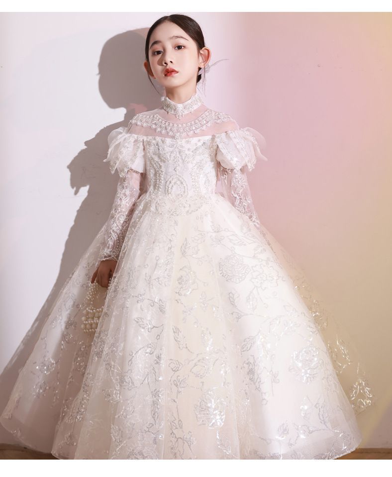  ロングドレス フォーマル 子供 ドレス 女の子 キッズ ピアノ 発表会 フォーマルワンピース パーディー 上品 エレガント ジュニア ドレスyisha 06 ドレス フォーマル ドレス スーツ