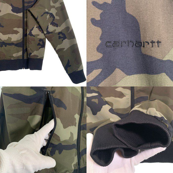 Carhartt カーハート ナイロンジャケット ウッドランドカモ Size M