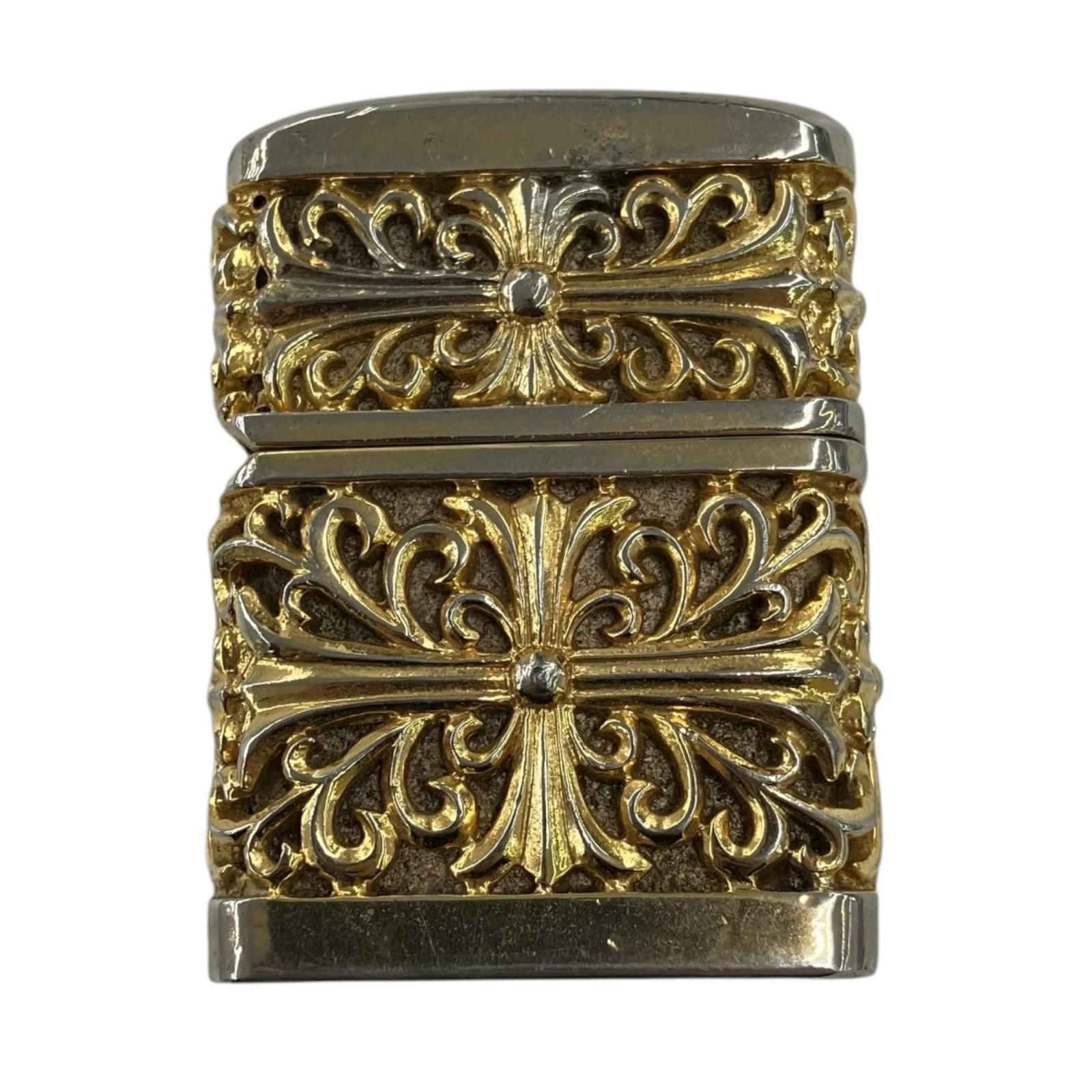170590 現状品 ZIPPO ジッポ オイルライター ダブルクロス 十字架