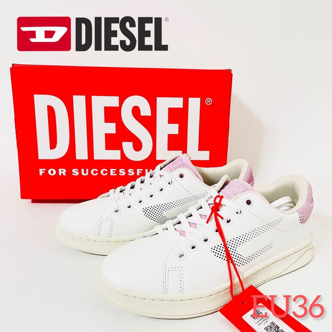 DIESEL ディーゼル スニーカー EU36 JP23cm W/P-